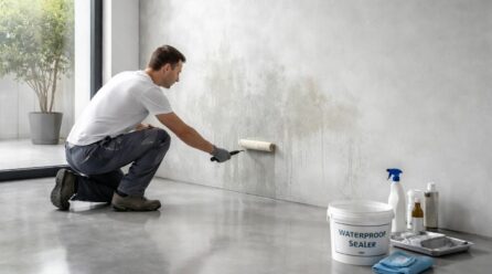 Béton ciré : comment traiter et prévenir les taches d’humidité disgracieuses