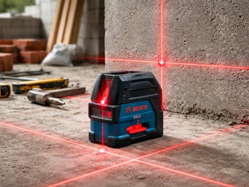 Bosch GCL 2 : le laser lignes et points pour tous vos chantiers