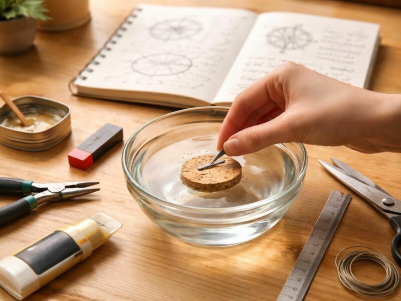 Boussole maison : comment fabriquer cet outil d’orientation DIY