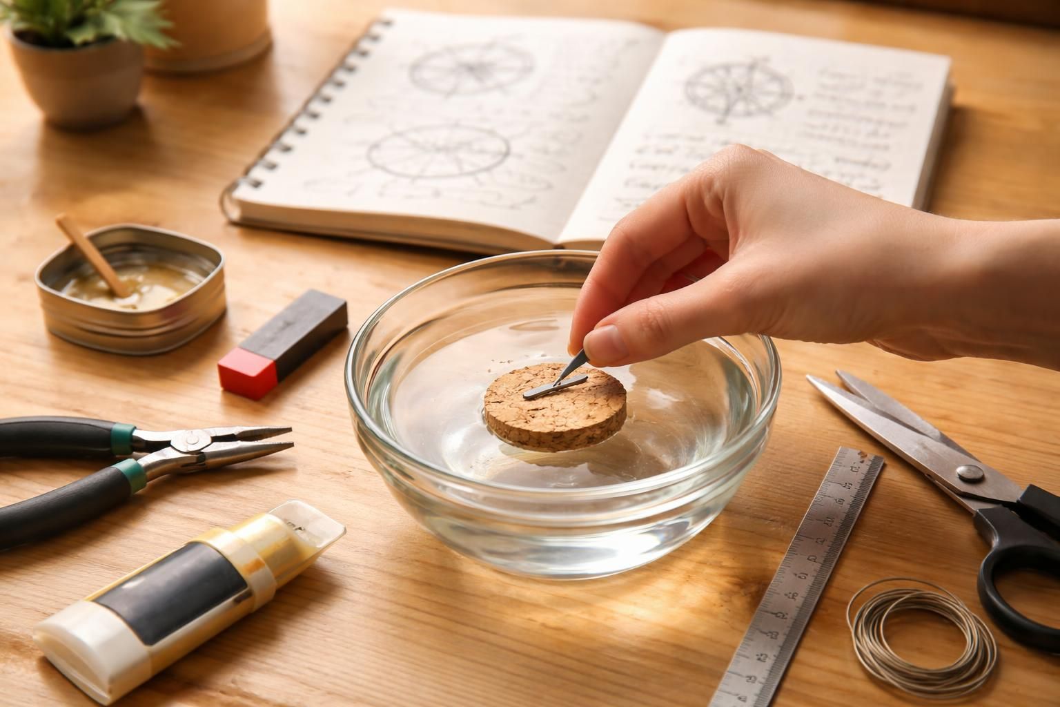 découvrez comment fabriquer une boussole maison facilement avec ce guide diy pour créer votre propre outil d'orientation à la maison.