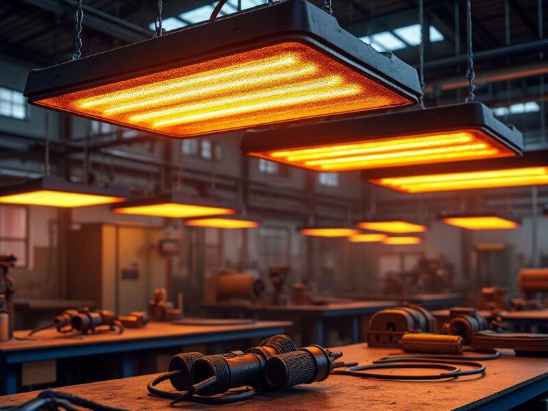Chauffage industriel radiant : la solution économique et performante pour les ateliers