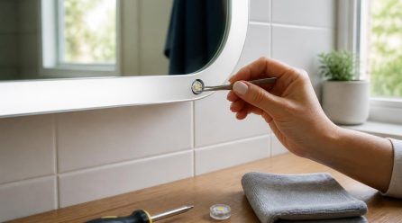 Comment changer un led de miroir de la salle de bain en toute simplicité