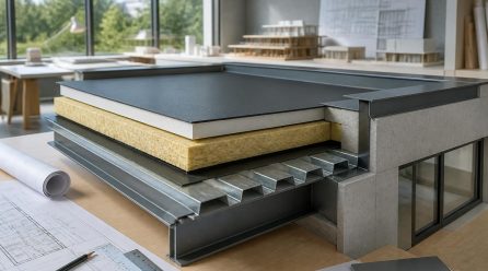 Comment interpréter un schéma du toit plat bac acier pour votre projet ?
