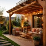 découvrez comment une pergola bois adossée transforme votre espace extérieur en un lieu confortable et convivial, alliant esthétisme et protection contre les intempéries.