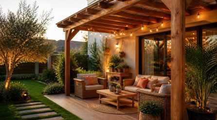 Comment une pergola bois adossée améliore le confort de votre extérieur