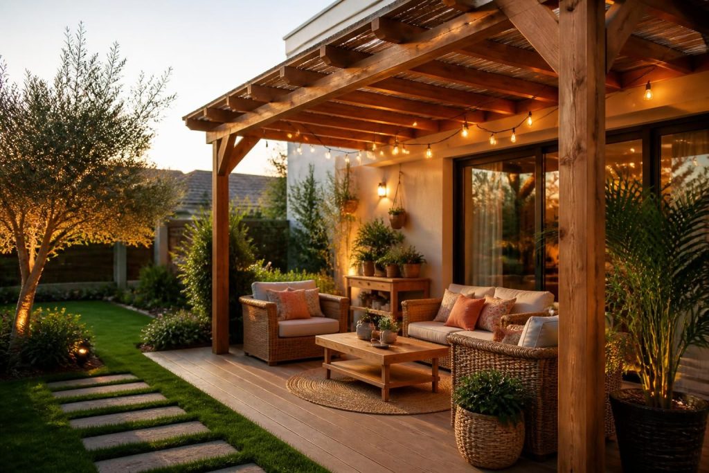 découvrez comment une pergola bois adossée transforme votre espace extérieur en un lieu confortable et convivial, alliant esthétisme et protection contre les intempéries.
