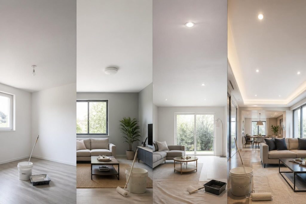 découvrez notre comparatif des tarifs au m2 pour la peinture de plafond sans fourniture dans votre région et trouvez le meilleur rapport qualité-prix pour vos travaux.