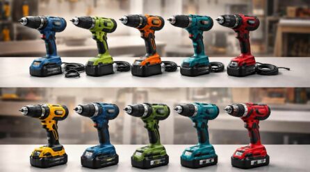 Comparatif perceuses : le top 10 des modèles filaires et sans fil