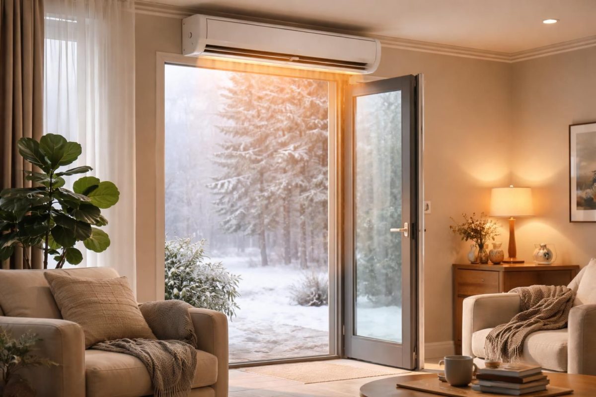 Comprendre le rideau d’air chaud : fonctionnement et avantages pour votre confort