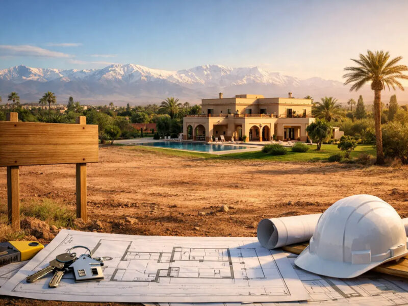 Construire une villa à Marrakech : étapes, budget, erreurs à éviter (guide concret)