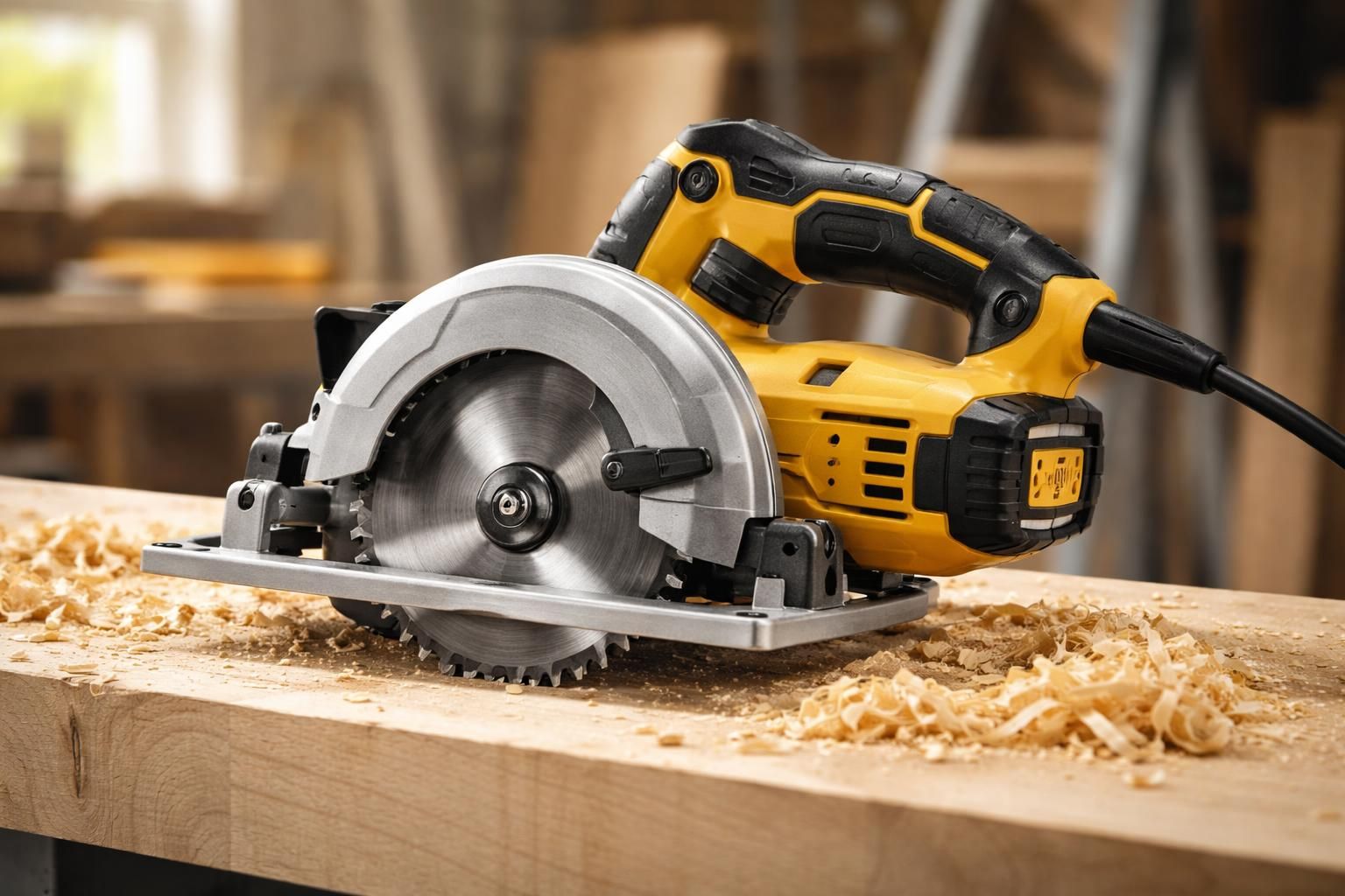 découvrez la dewalt dwe560k, une scie circulaire compacte et ultra puissante, idéale pour des coupes précises et efficaces, parfaite pour tous vos projets de bricolage.