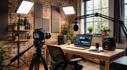 Décor pour vidéo YouTube : aménager un studio pro dans son atelier