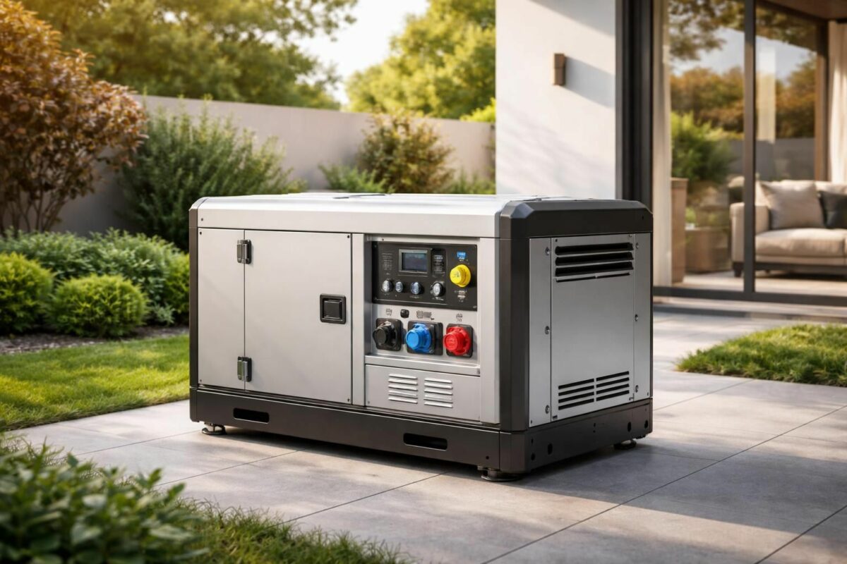 Diesel silencieux 10kVA : la puissance de secours pour toute la maison