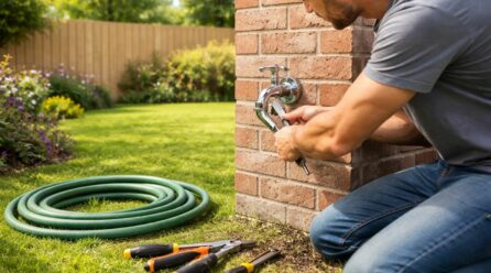 Extérieur : comment installer un robinet de façade pour votre arrosage jardin