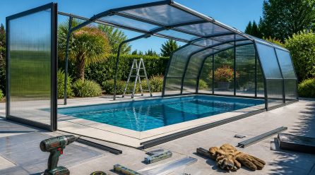 Fabriquer un abri piscine en polycarbonate : conseils pratiques et astuces