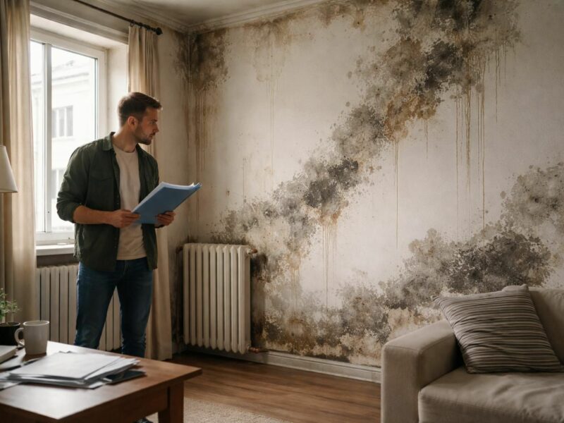 Humidité et location : vos recours contre les vices cachés