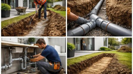 Installation d’une évacuation d’eaux usées : étapes clés