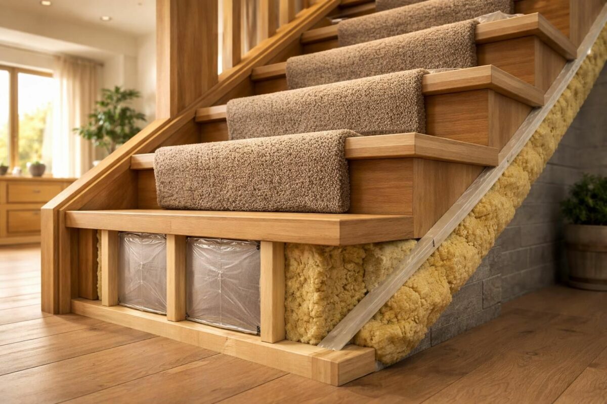 Isolation thermique : comment isoler efficacement un escalier froid ou bruyant ?