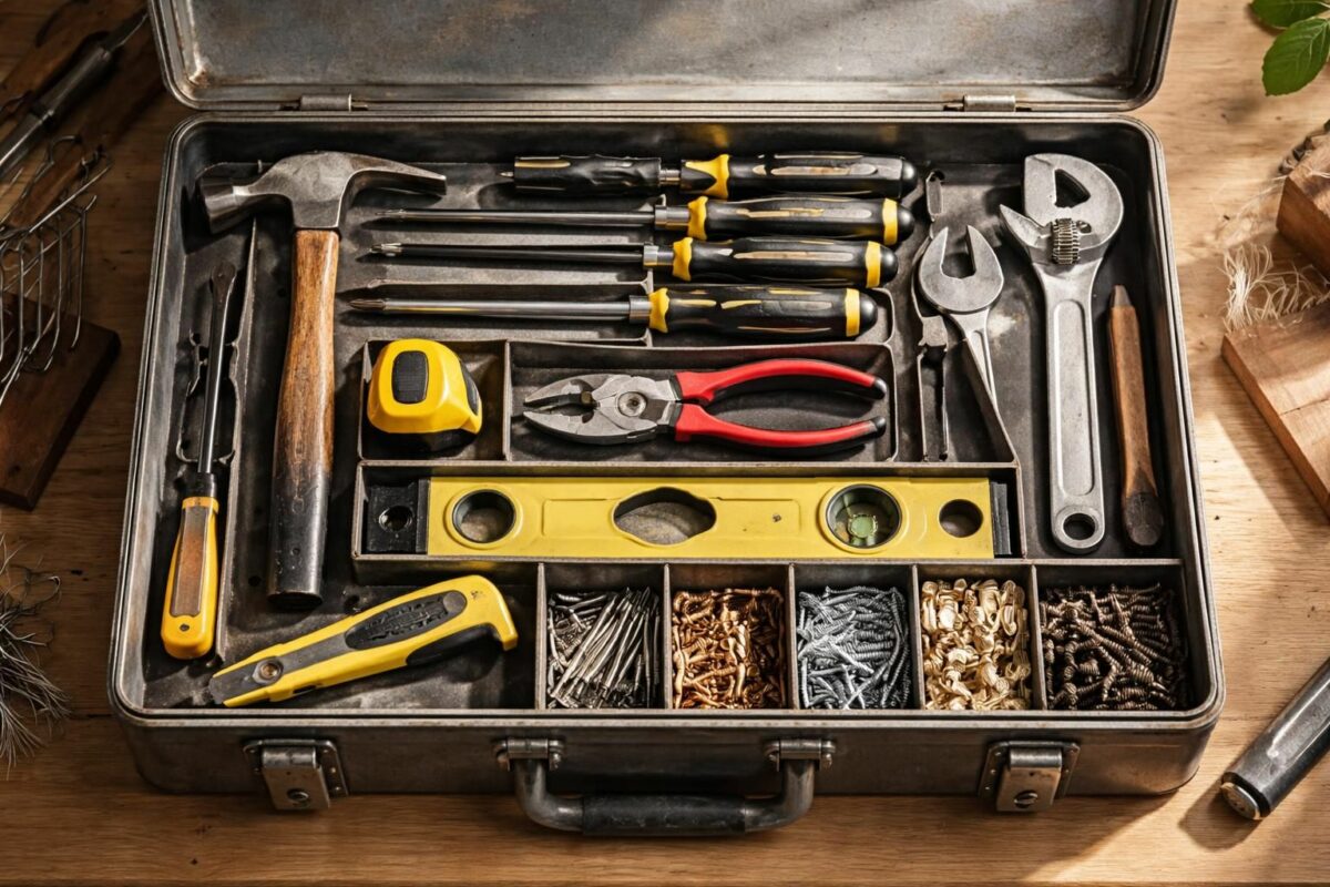La boîte à outils idéale : inventaire de tous les outils indispensables