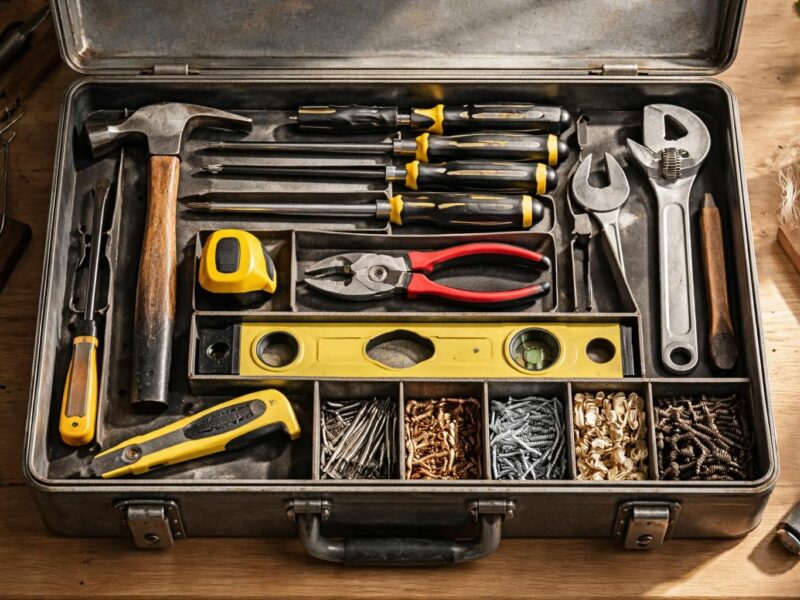 La boîte à outils idéale : inventaire de tous les outils indispensables