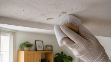 Larves de mites au plafond : conseils pour un nettoyage approfondi de votre habitation