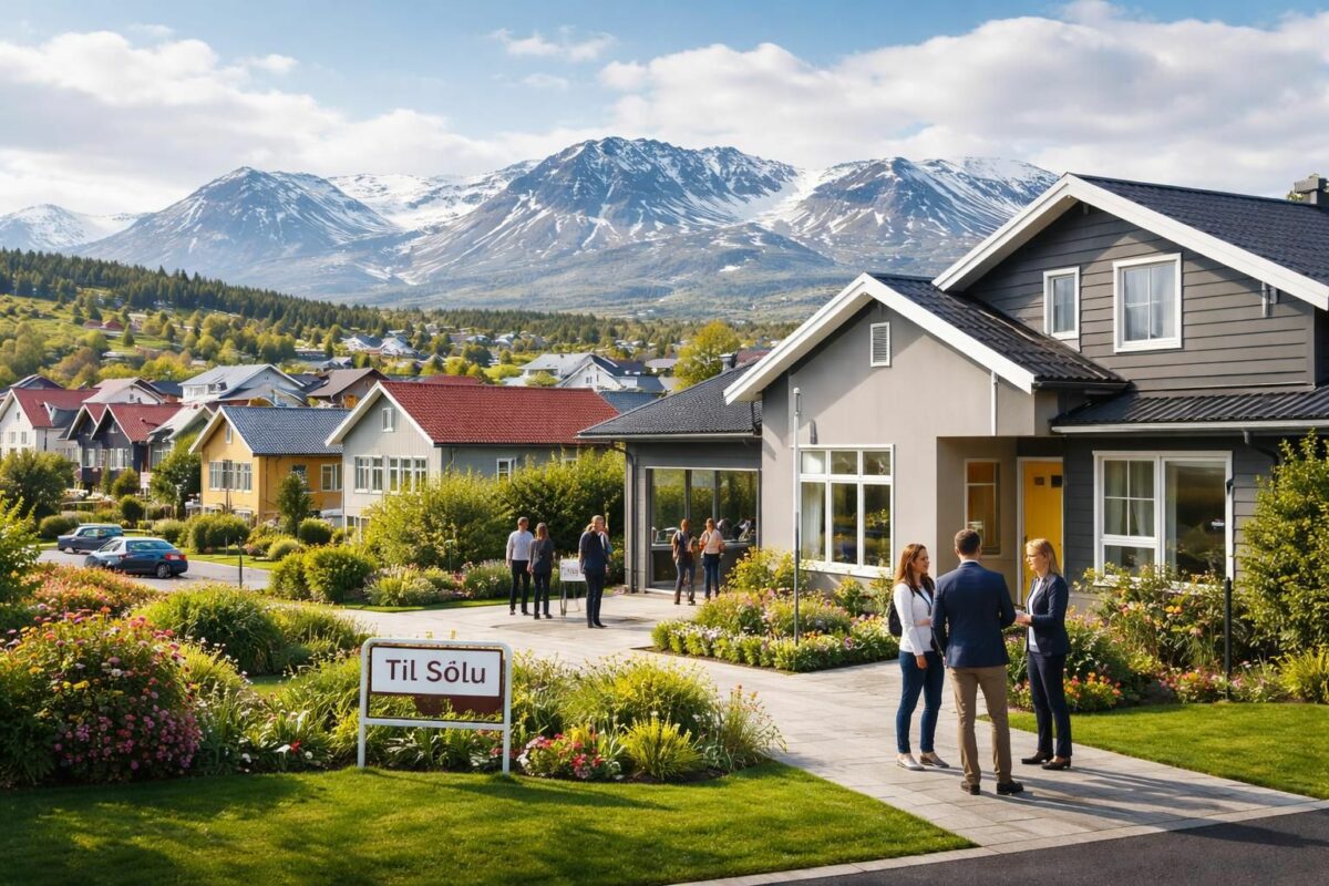 Le marché immobilier à Garðabær (Islande)