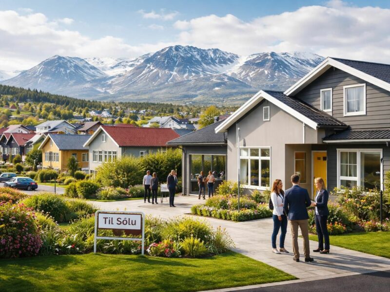 Le marché immobilier à Garðabær (Islande)