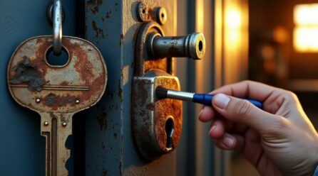 Les causes fréquentes de déblocage d’une serrure grippée et comment les éviter