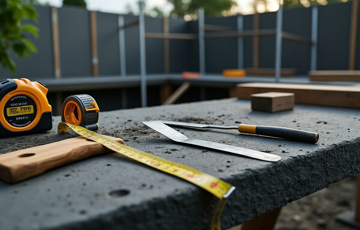 Les étapes essentielles pour bâtir une terrasse suspendue en béton réussie