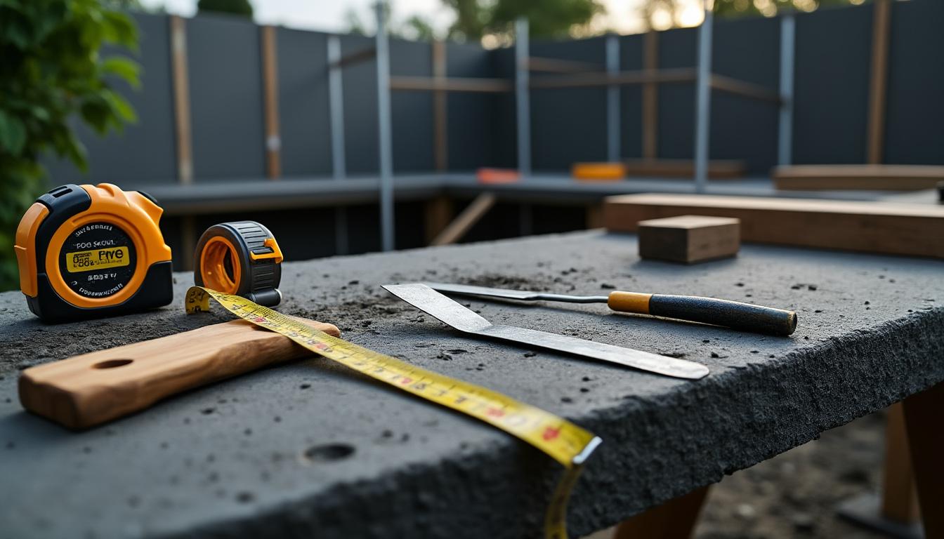 découvrez les étapes essentielles pour construire une terrasse suspendue en béton réussie. du choix des matériaux à la mise en œuvre, suivez notre guide pour créer un espace extérieur esthétique et durable.
