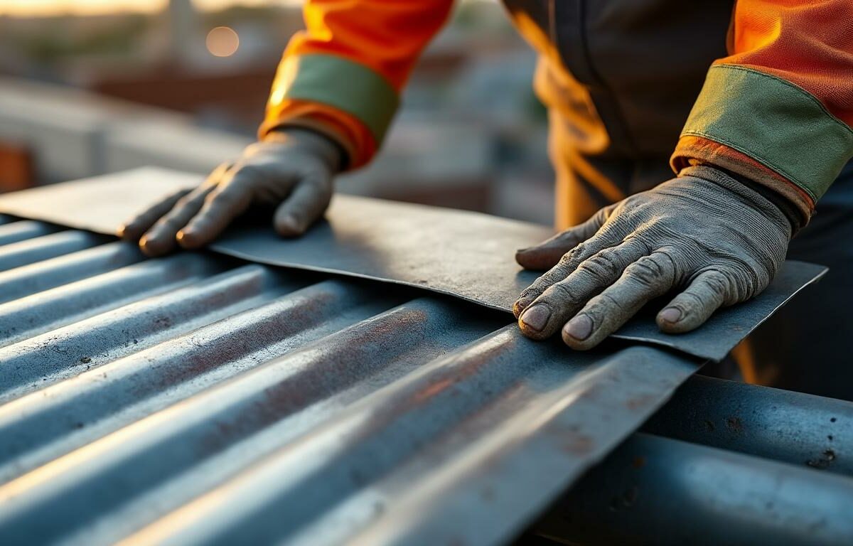 Les techniques essentielles de chevauchement de la tôle ondulée dans la construction