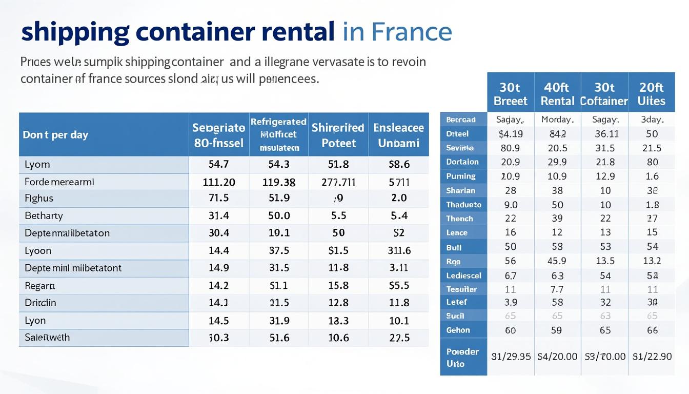 louez un conteneur à prix compétitif pour tous vos besoins de stockage. solutions flexibles, sécurisées et adaptées à chaque projet. obtenez un devis gratuit rapidement !