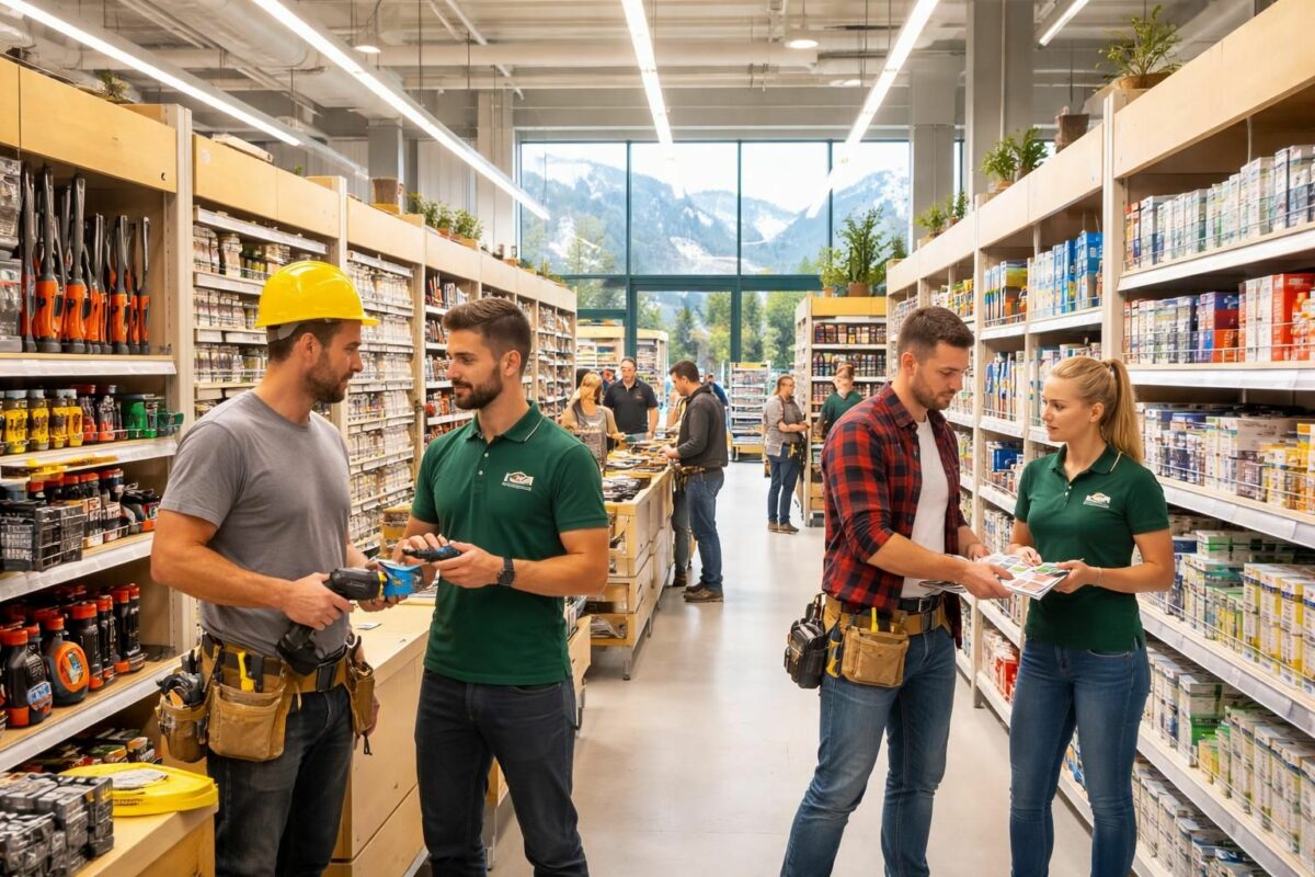 Magasin de bricolage en Suisse : les meilleures enseignes pour vos chantiers