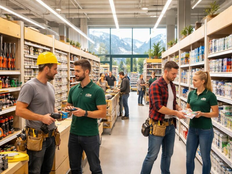 Magasin de bricolage en Suisse : les meilleures enseignes pour vos chantiers
