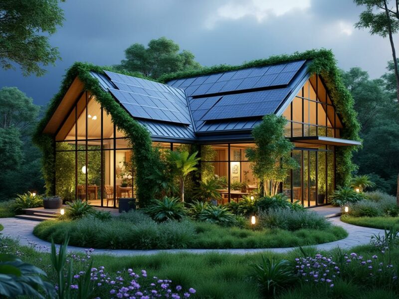 Maison sous serre : une construction écolo et durable !