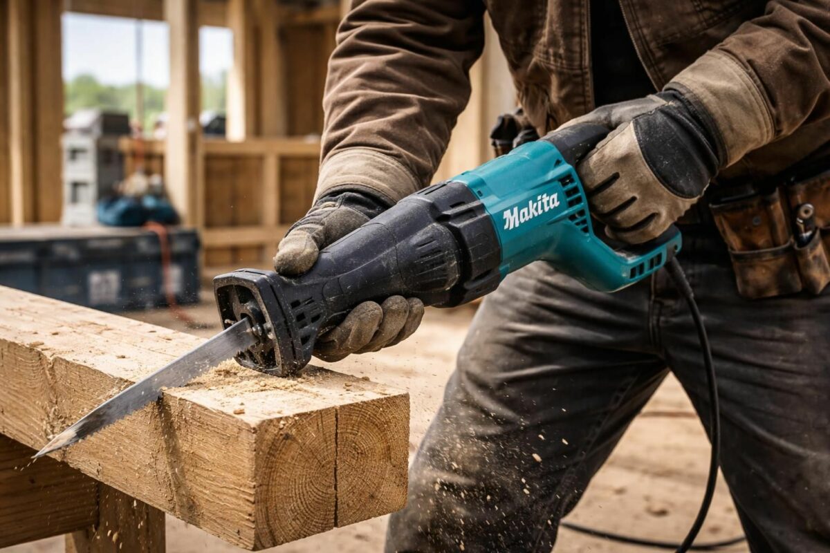 Makita JR3050T : pourquoi cette scie sabre est la favorite des pros
