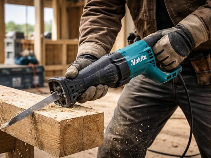 Makita JR3050T : pourquoi cette scie sabre est la favorite des pros