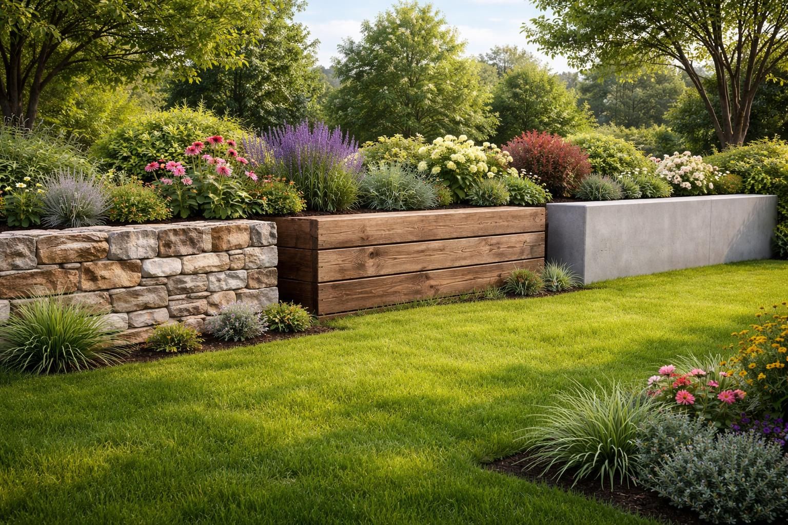découvrez comment choisir le matériau idéal pour votre muret de jardin parmi la pierre, le bois et le béton, alliant esthétique et durabilité selon vos besoins.
