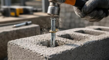 Mettre une cheville dans un parpaing : la technique pour une tenue record