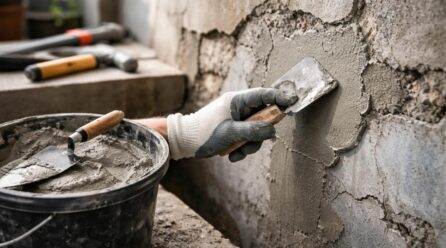 Mortier de rénovation : comment réparer vos bétons et enduits abîmés