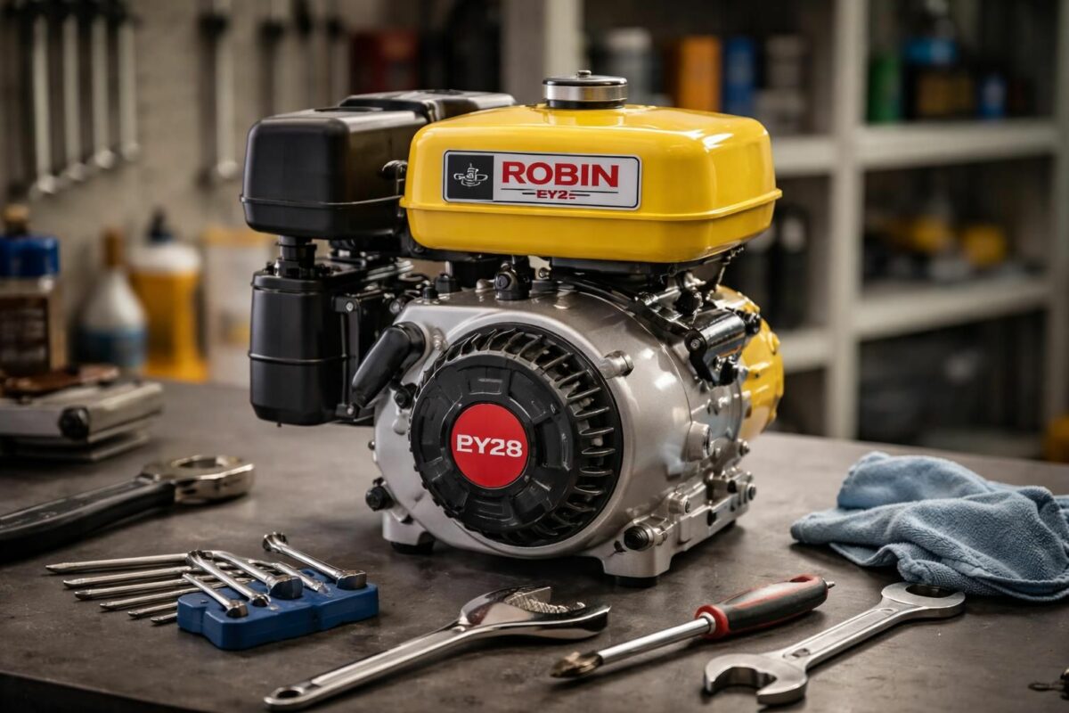 Moteur Robin EY28 : guide de réparation pour prolonger sa durée de vie