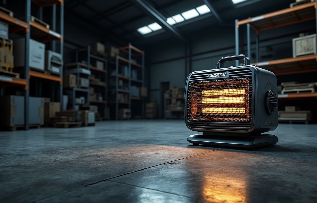 Optimisez votre consommation d’énergie avec le chauffage industriel Stanley 3300W