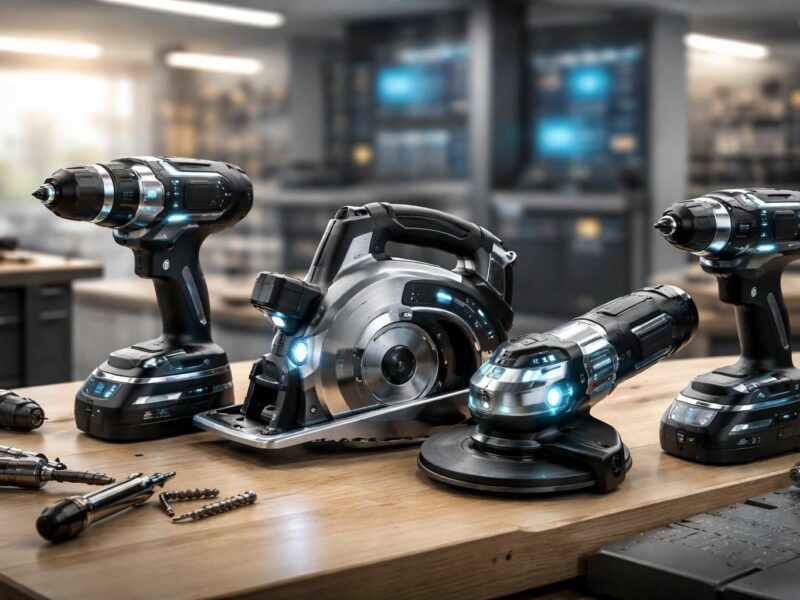 Outillage électroportatif : les nouveautés high-tech de 2026