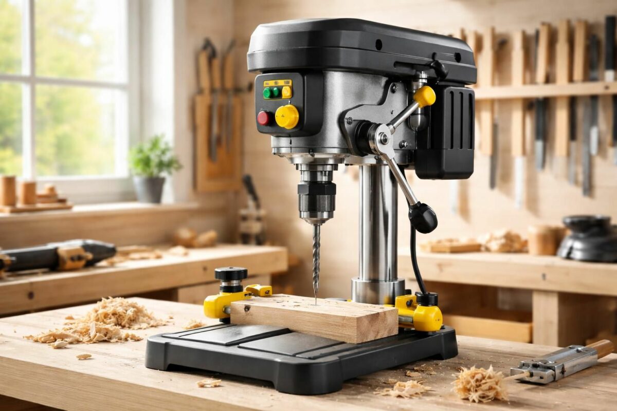 Perceuse d’établi Fartools : la précision accessible pour l’atelier