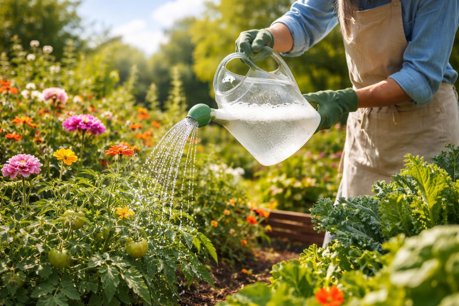 découvrez si l'eau savonneuse est adaptée pour arroser votre jardin, ses effets sur les plantes et comment l'utiliser en toute sécurité pour préserver votre végétation.