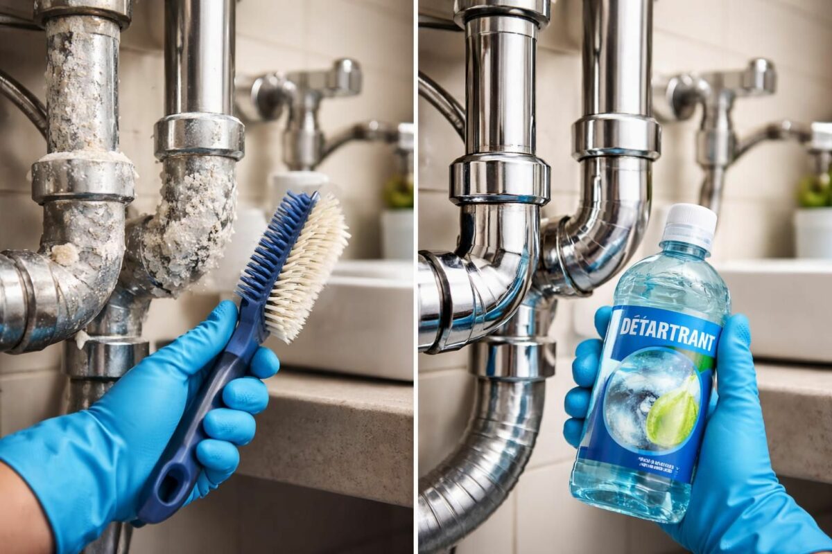 Plomberie : comment nettoyer et détartrer efficacement vos tuyauteries