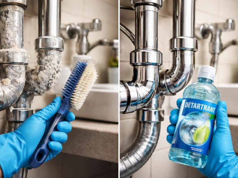 Plomberie : comment nettoyer et détartrer efficacement vos tuyauteries