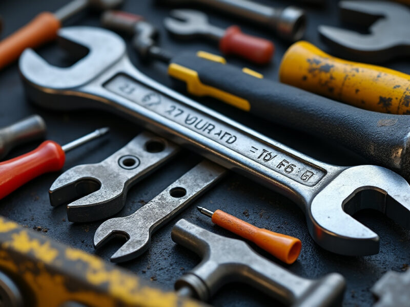 Pourquoi choisir une clé plate réversible pour votre boîte à outils ?