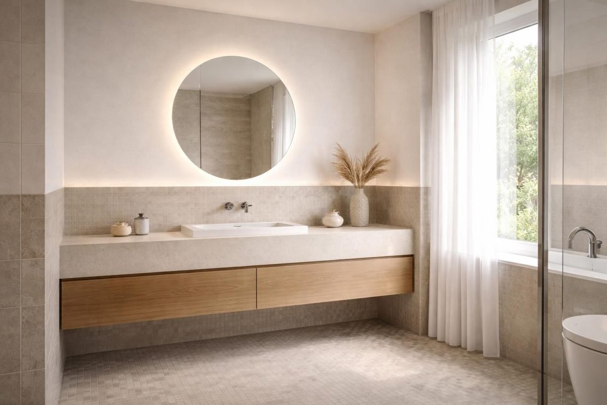 Pourquoi la hauteur du carrelage pour la salle de bain est-elle cruciale pour votre intérieur ?