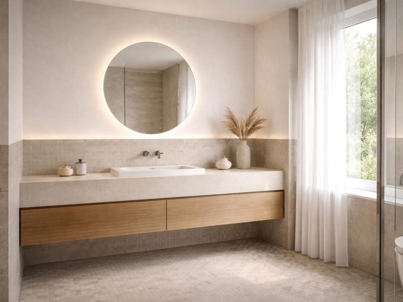 Pourquoi la hauteur du carrelage pour la salle de bain est-elle cruciale pour votre intérieur ?